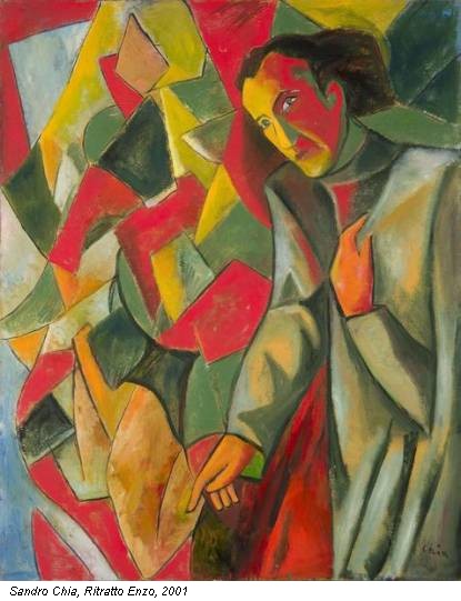 Sandro Chia, Ritratto Enzo, 2001