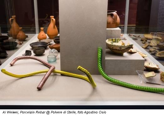 Ai Weiwei, Porcelain Rebar @ Polvere di Stelle, foto Agostino Osio