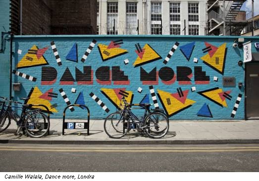Camille Walala, Dance more, Londra