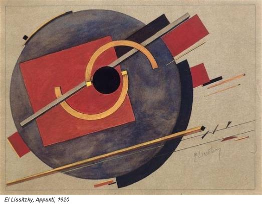 El Lissitzky, Appunti, 1920