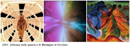 2001: Odissea nello spazio e le Montagne di Kirchner