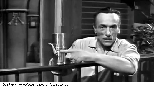 Lo sketch del balcone di Edorardo De Filippo