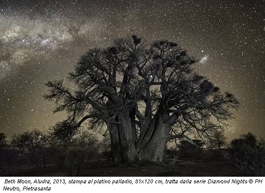 Beth Moon, Aludra, 2013, stampa al platino palladio, 81x120 cm, tratta dalla serie Diamond Nights © PH Neutro, Pietrasanta