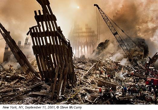 New York, NY, September 11, 2001, © Steve McCurry