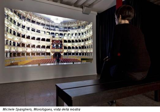 Michele Spanghero, Monologues, vista della mostra