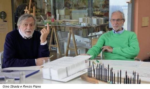 Gino Strada e Renzo Piano