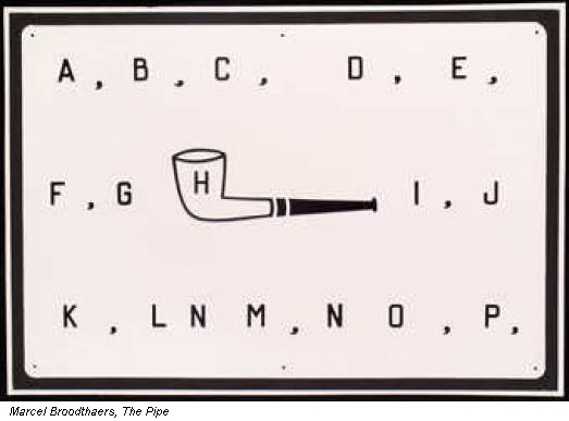 Marcel Broodthaers, The Pipe