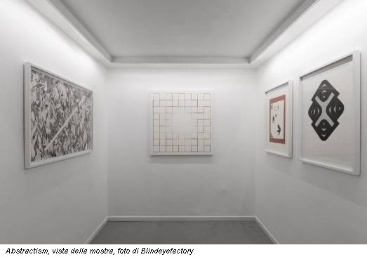 Abstractism, vista della mostra, foto di Blindeyefactory
