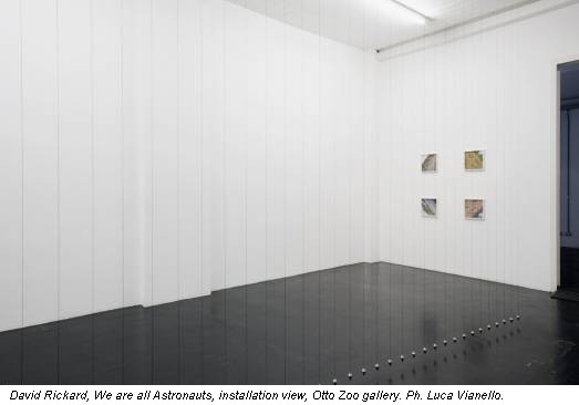 David Rickard, We are all Astronauts, installation view, Otto Zoo gallery. Ph. Luca Vianello.