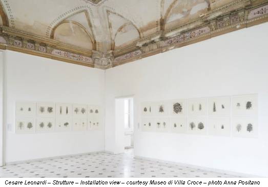 Cesare Leonardi – Strutture – Installation view – courtesy Museo di Villa Croce – photo Anna Positano