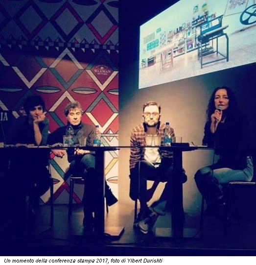 Un momento della conferenza stampa 2017, foto di Ylbert Durishti