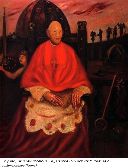 Scipione, Cardinale decano (1930), Galleria comunale d'arte moderna e contemporanea (Roma)