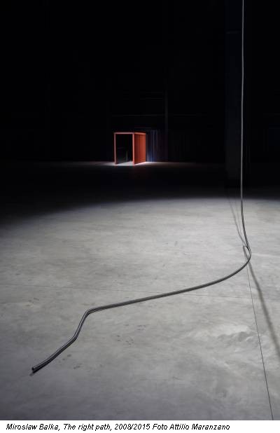 Miroslaw Balka, The right path, 2008/2015 Foto Attilio Maranzano