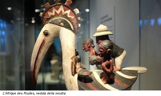 L’Afrique des Routes, veduta della mostra