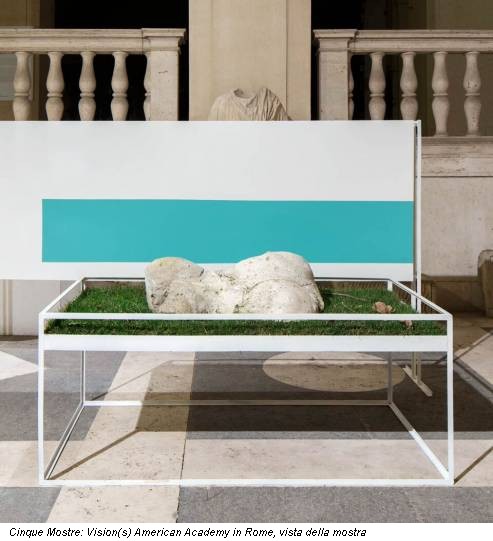 Cinque Mostre: Vision(s) American Academy in Rome, vista della mostra