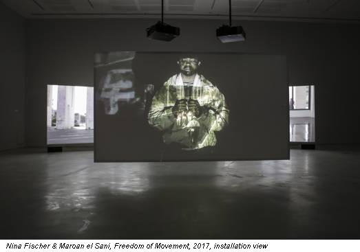 Nina Fischer & Maroan el Sani, Freedom of Movement, 2017, installation view