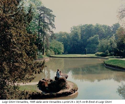 Luigi Ghirri Versailles, 1985 dalla serie Versailles c-print 24 x 30,5 cm © Eredi di Luigi Ghirri