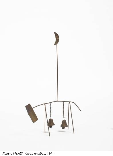 Fausto Melotti, Vacca lunatica, 1961