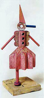 Fortunato Depero, Modello di Pinocchietto, 1917