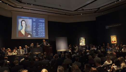 La notte nera di Christie’s