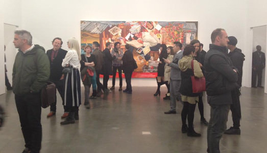Mordere la Grande Mela/4. Il grand opening del New Museum. Con Macuga, Eisennman, Ursuta e il pubblico delle grandi occasioni
