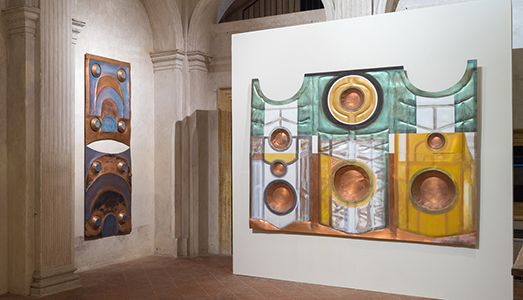 Fino 15.VII.2018 | David Novros – Double Solo Show | Portable Murals | Thomas Brambilla Gallery, Bergamo
