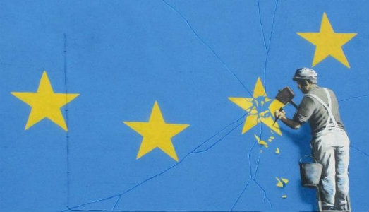 Confermata la paternità del murales di Dover. È di Banksy. Che, a suo modo, dice tutto sulla Brexit