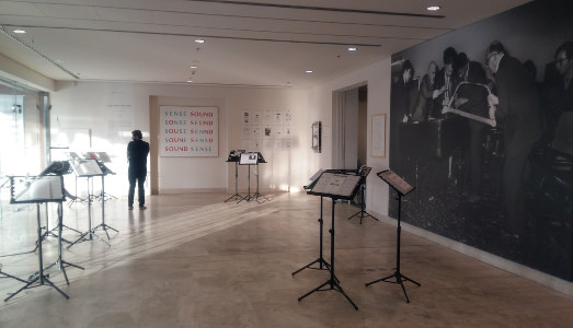 Fino al 2.VII.2016  | Sense Sound / Sound Sense. Fluxus music, scores and records in the Luigi Bonotto Collection | AuditoriumArte – Auditorium Parco della Musica, Roma
