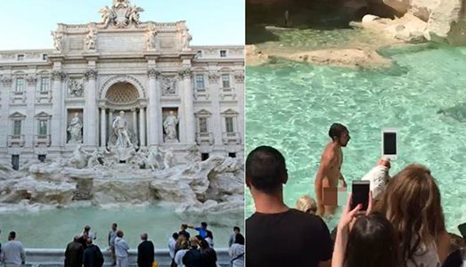 La rana cretina | della fontana di Trevi La rana cretina | della fontana di Trevi