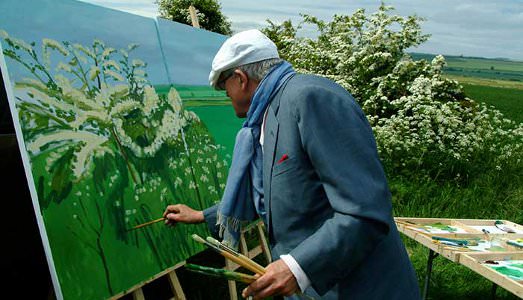Hockney, il vulcano Hockney, il vulcano