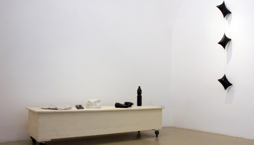 Fino al 22.XI.2014 | Felice Varini, Markus Wüste | Studio Trisorio, Napoli |