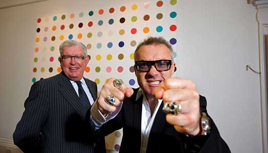 Il manager di Hirst vende tutto