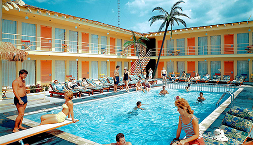 Il fascino della piscina