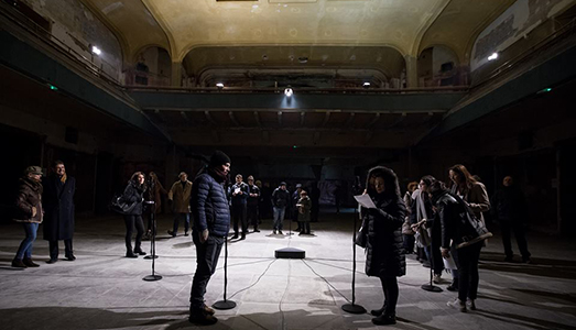 L’installazione sonora di Spanghero per Art City