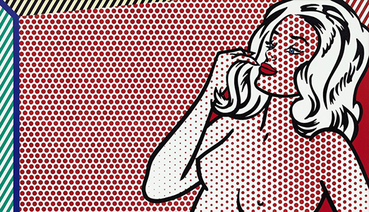 Il nudo al sole di Roy Lichtenstein