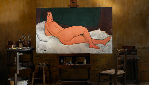 Un altro nudo milionario di Modì all’incanto