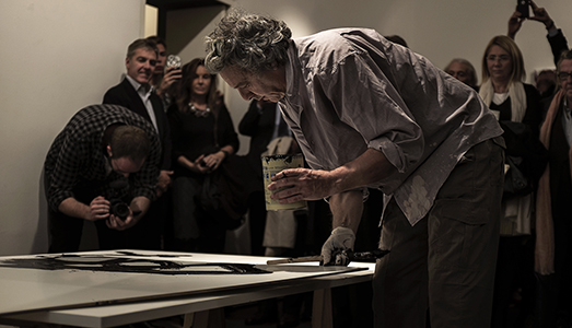 La nascita dello spazio in un quadro