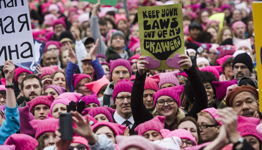 La protesta rosa del Pussyhat project |