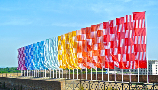 Io, le bandiere, la storia e tante mostre