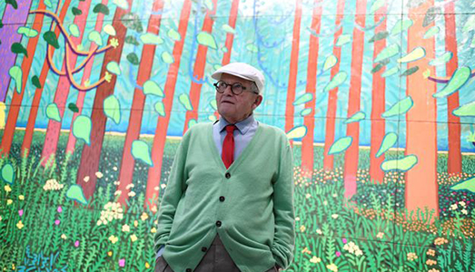 Il cadeau di David Hockney | per il Pompidou