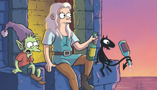 Il Disincanto di Matt Groening. Su Netflix, la nuova serie del creatore dei Simpson