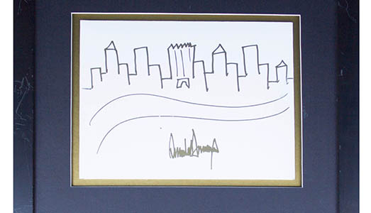 Donald Trump presidente artista