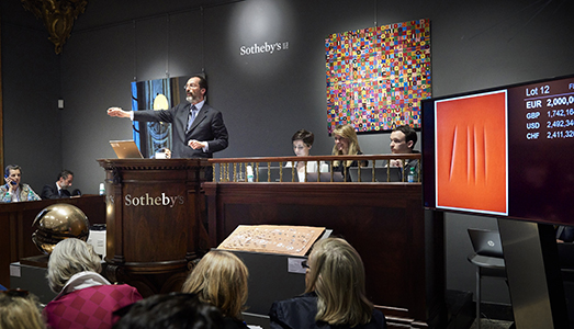 Sotheby’s in Italia. Il primo semestre 2018