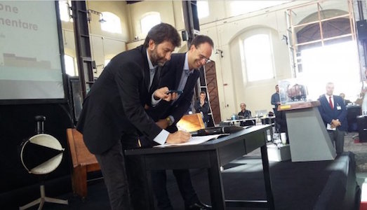 A Pietrarsa si gettano le basi per la Carta sul Turismo Sostenibile. Ma Franceschini per ora si butta sull’enogastronomia, in accordo con Coldiretti