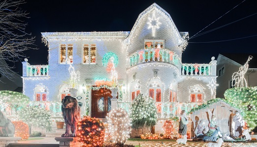 Il Natale a New York, con le luci di Dyker Heights Il Natale a New York, con le luci di Dyker Heights