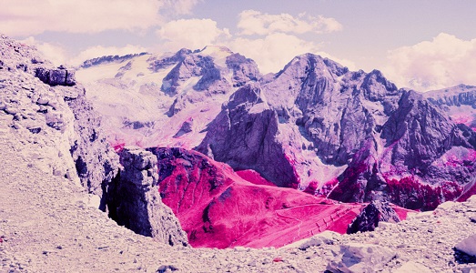 Dolomiti a infrarossi