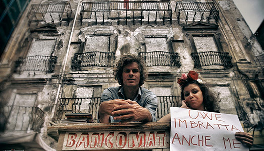 Uwe e l’amore per Piazza Garraffello