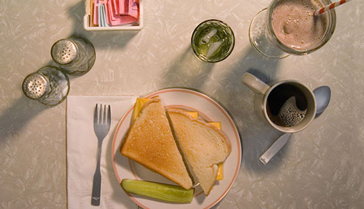 I piatti della letteratura, immaginati da Dinah Freid