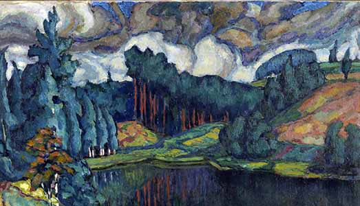 Fino al 28.I.2018 | Konrad Mägi: ritorno a casa | Galleria Nazionale d’Arte Moderna e Contemporanea, Roma