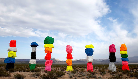 Sette torri nel Nevada Sette torri nel Nevada